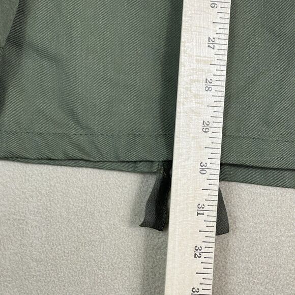 Cross Colours Shaket Mens M Green Army USA Limited Edition Shirt Jacket Adult - Picture 8 of 15